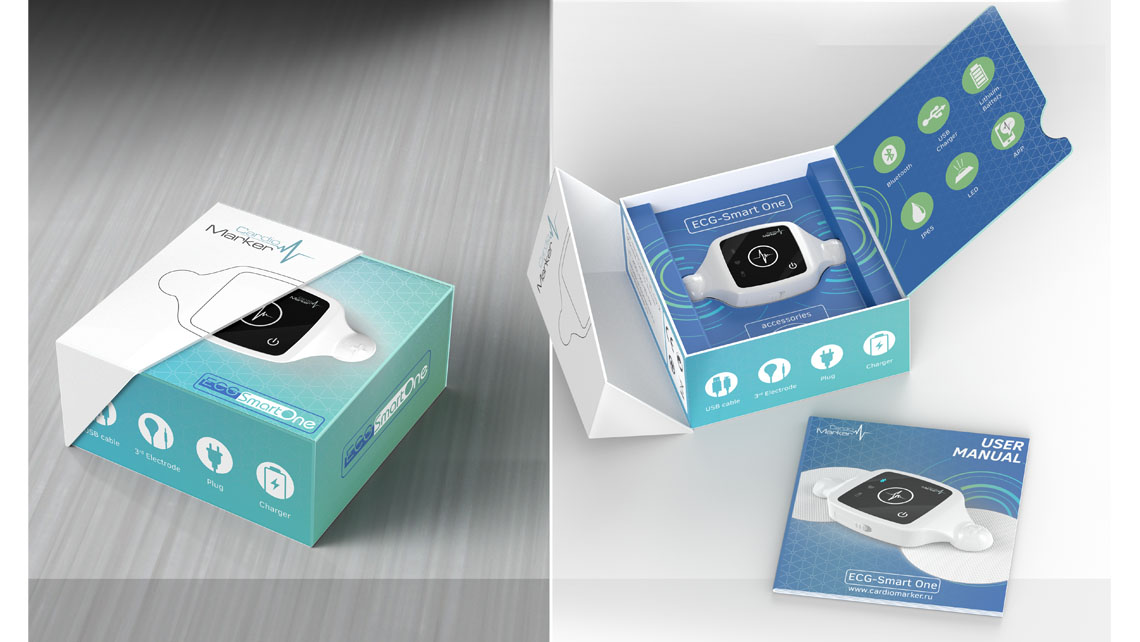 AMV Design BUSINESS INCUBATOR MEDITSYNA BUDUSHCHEGO Cardiomaker ritmer cardiofrequenziometro cardiografo monitor cardiaco